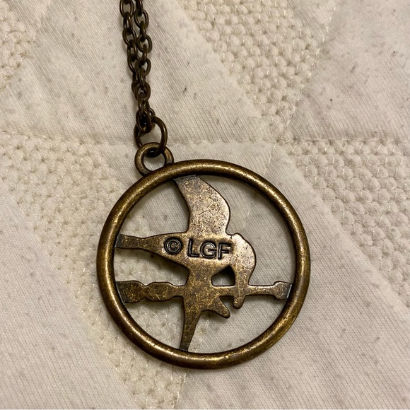 Hunger Games Mockingjay Pin Necklace - Picture 5 of 5